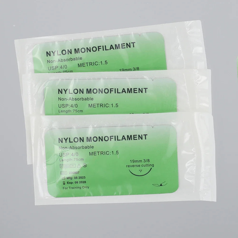 Nylon Silk Sutur Trådar